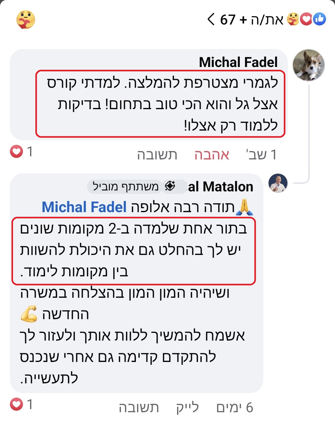 מיכל - קורס בדיקות תוכנה