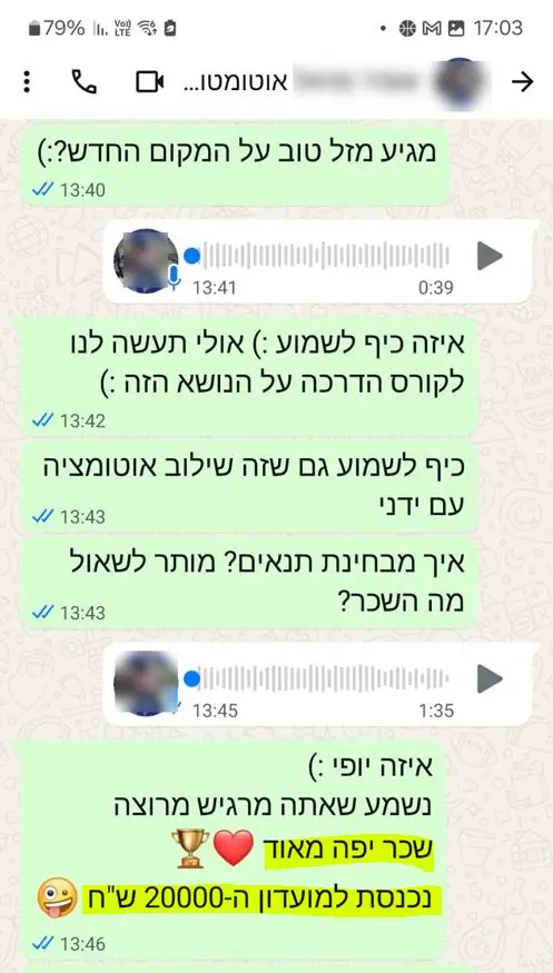 שכר של בודק תוכנה עם אוטומציה